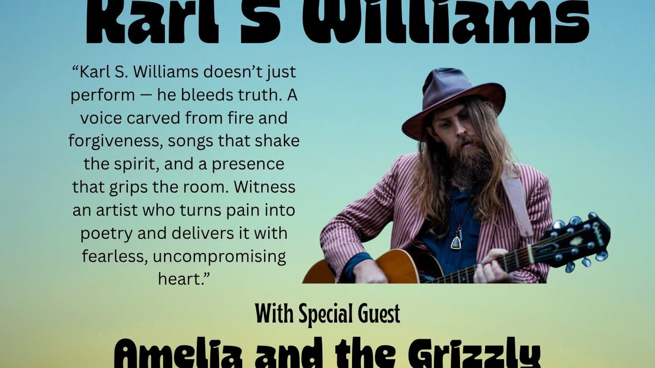 Karl S Williams & Amelia and the Grizzly at Eungella Memorial Hall