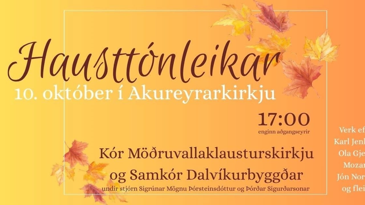 Hausttónleikar