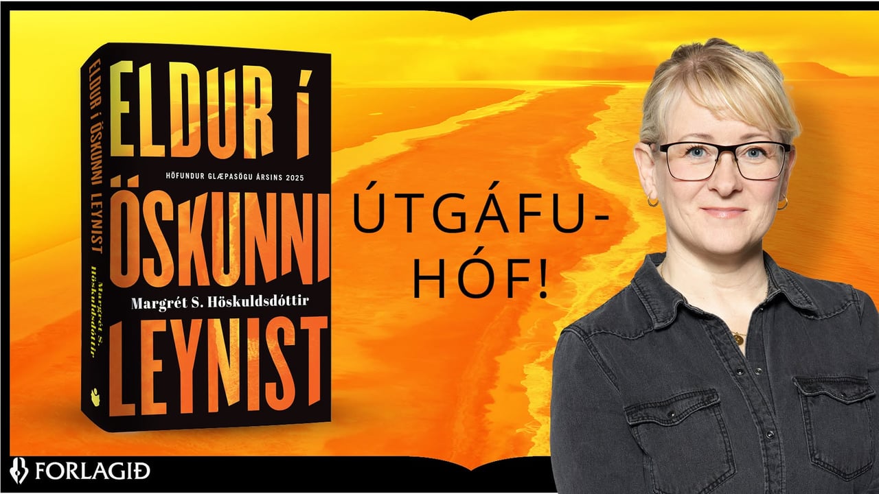 Eldur í öskunni leynist - Útgáfuhóf!