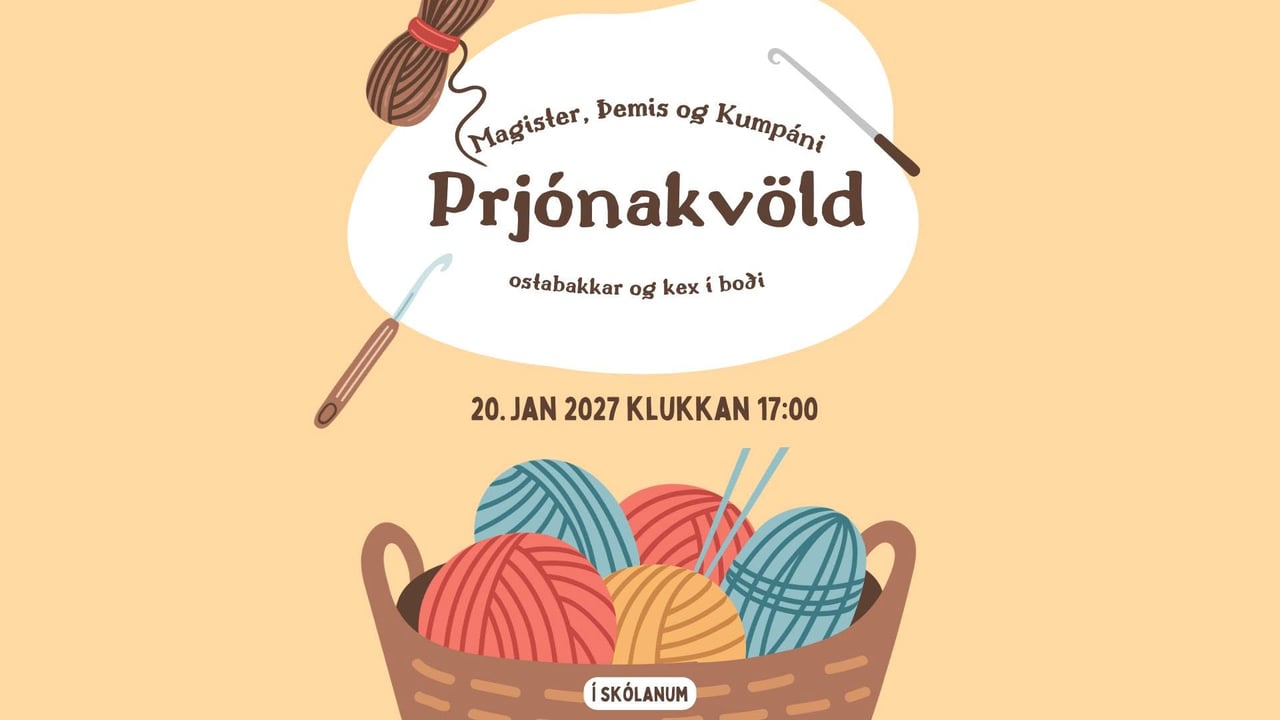 Prjónakvöld Kumpáni, Magister og Þemis
