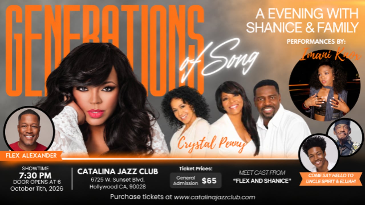 GENERATIONS OF SONG An Evening with Shanice & Family performances by: Imani Knox and Crystal Penny