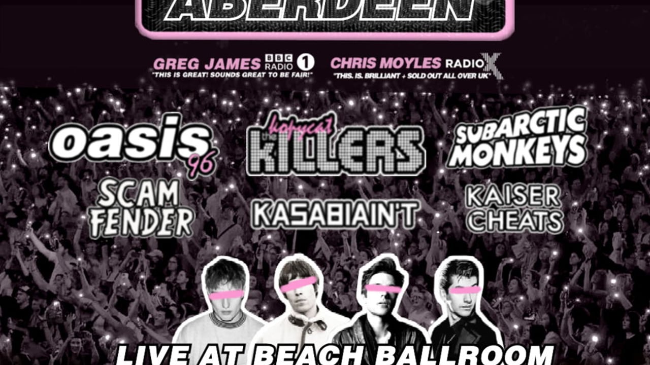 Tribute Festival - Killers v Fender v Monkeys v Oasis v Kasabian v Kaiser