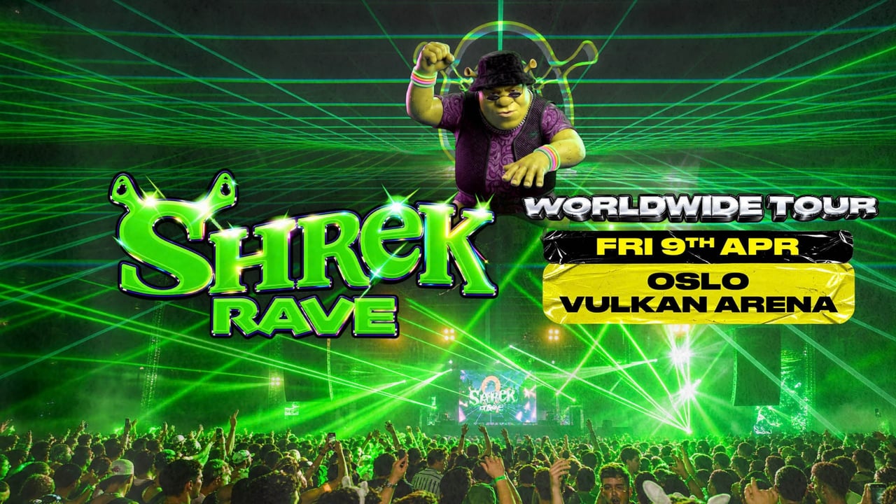 SHREK RAVE Is Coming To Oslo!