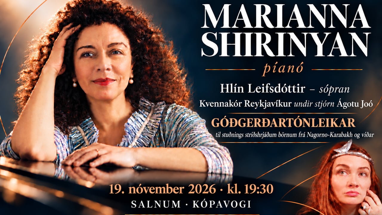 Góðgerðartónleikar til stuðnings stríðshrjáðum börnum í Armeníu og víðar