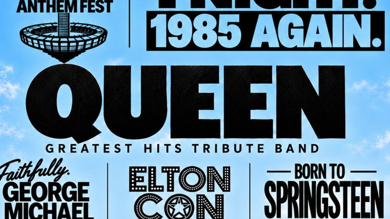 LINCOLN - Engine Shed - 80s Stadium Anthems Fest
