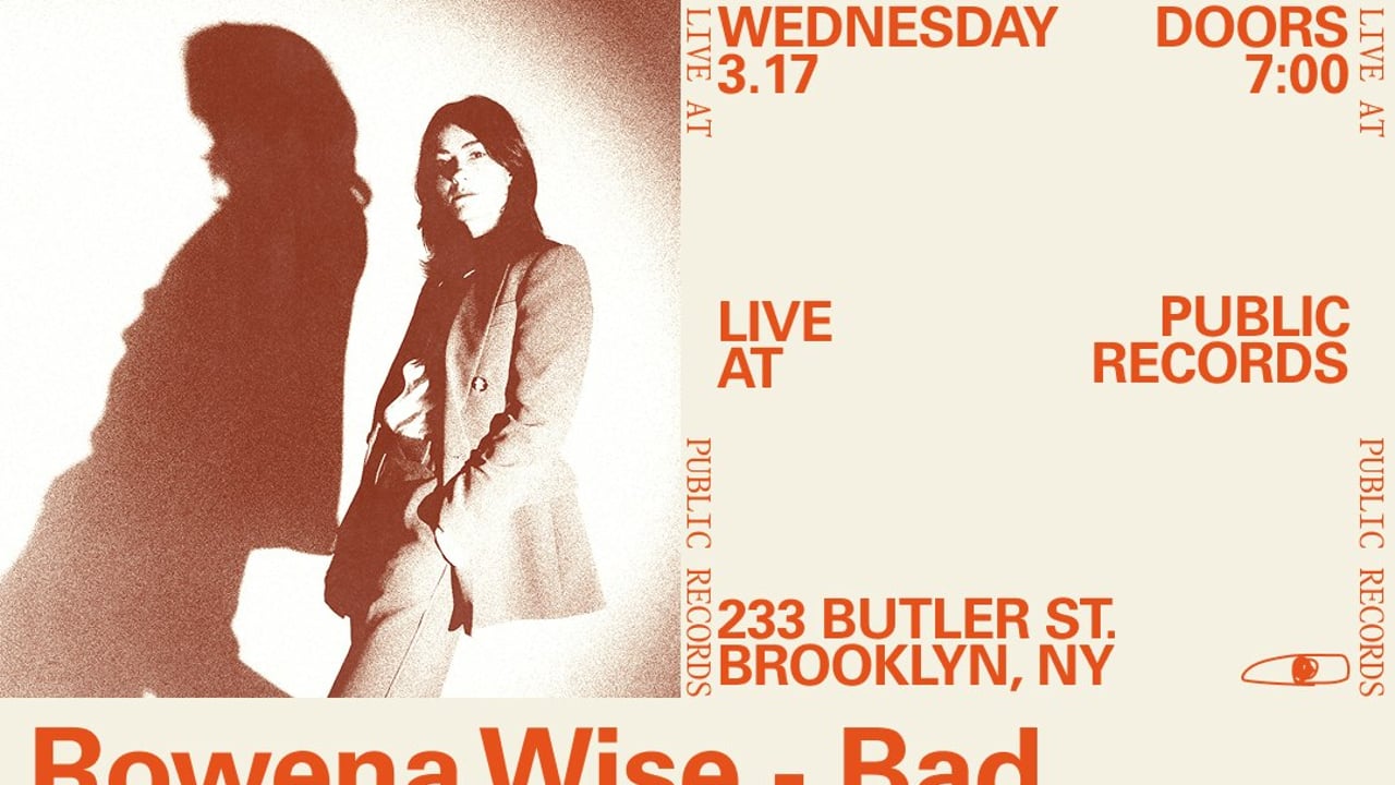 Rowena Wise - Bad Things Feel Good*