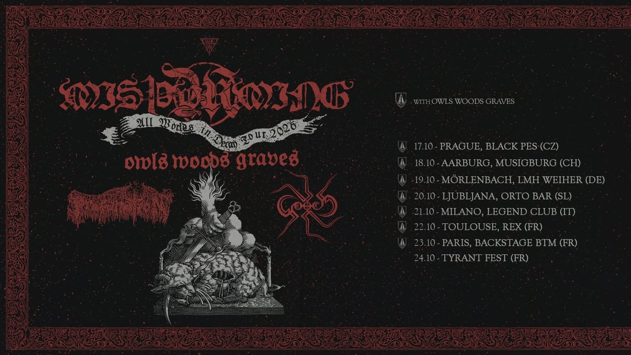 Misthyrming + Owls Woods Graves + Profanation + Gorrch