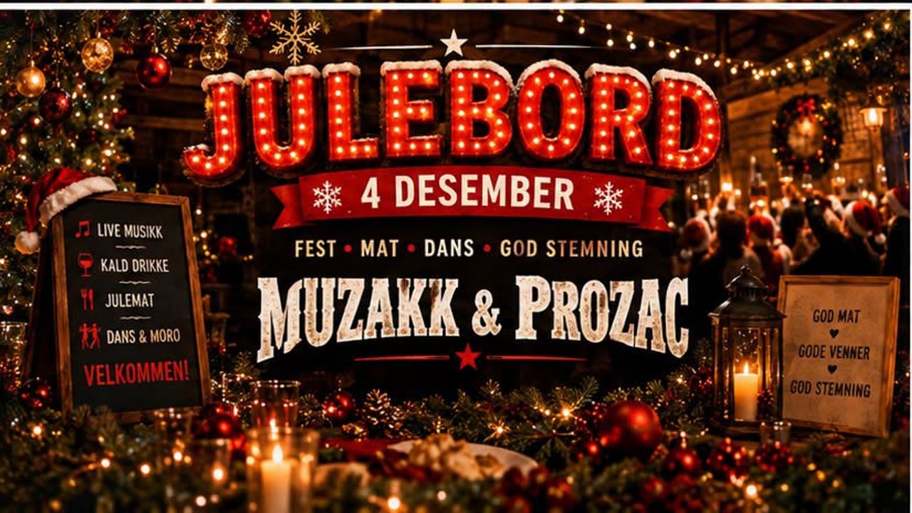 Julebord med Muzakk & Prozac 
