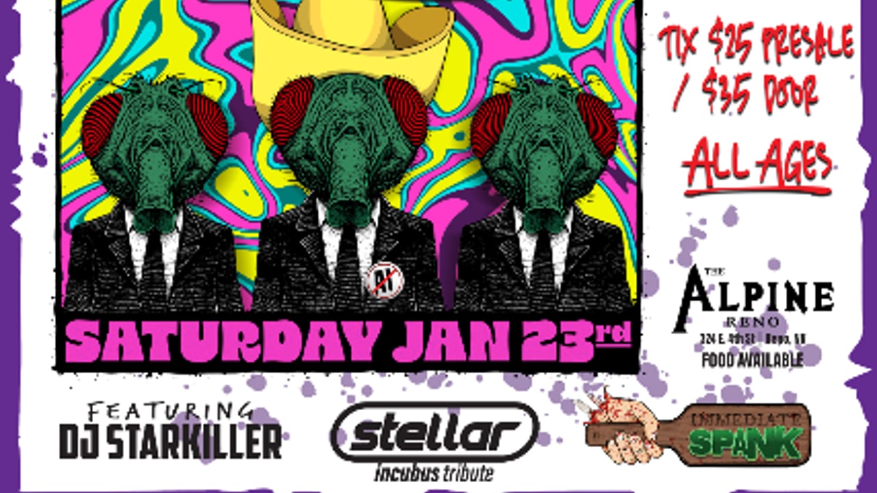 Here Come The Bastards " A tribute to Primus" w/ Stellar, Immediate Spank & DJ Starkiller