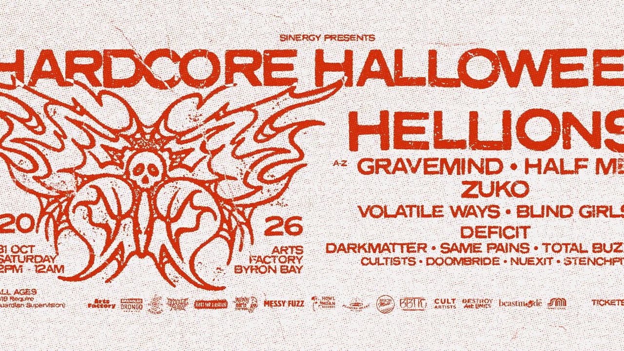 HARDCORE HALLOWEEN 2026 - BYRON BAY