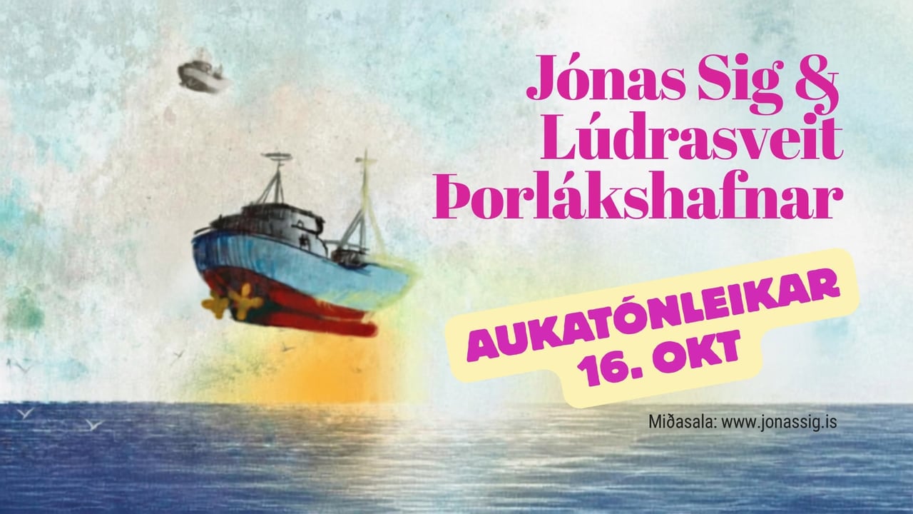 AUKATÓNLEIKAR Jónas Sig & Lúðrasveit Þorlákshafnar Þorlákskirkju