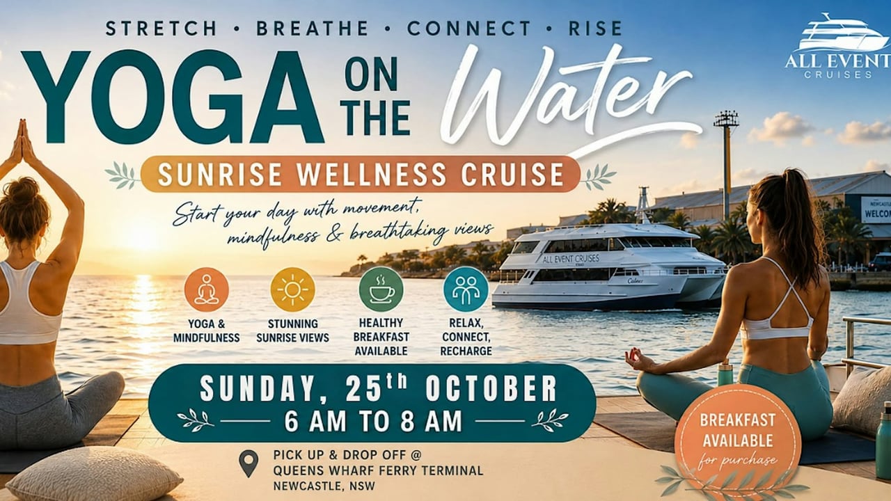 Yoga on the Water | Sunrise Wellness Cruise