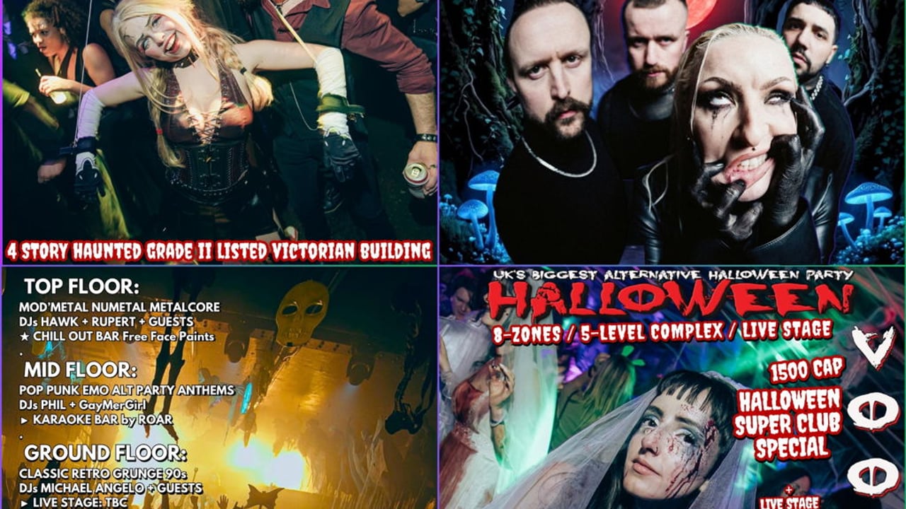 VOODOO HALLOWEEN BALL 2026: SUPERCLUB - 8-Zone / 5-Level Event + Live Stage