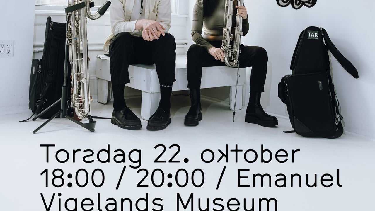 F/eks: John McCowen & Madison Greenstone i Emanuel Vigeland Museum