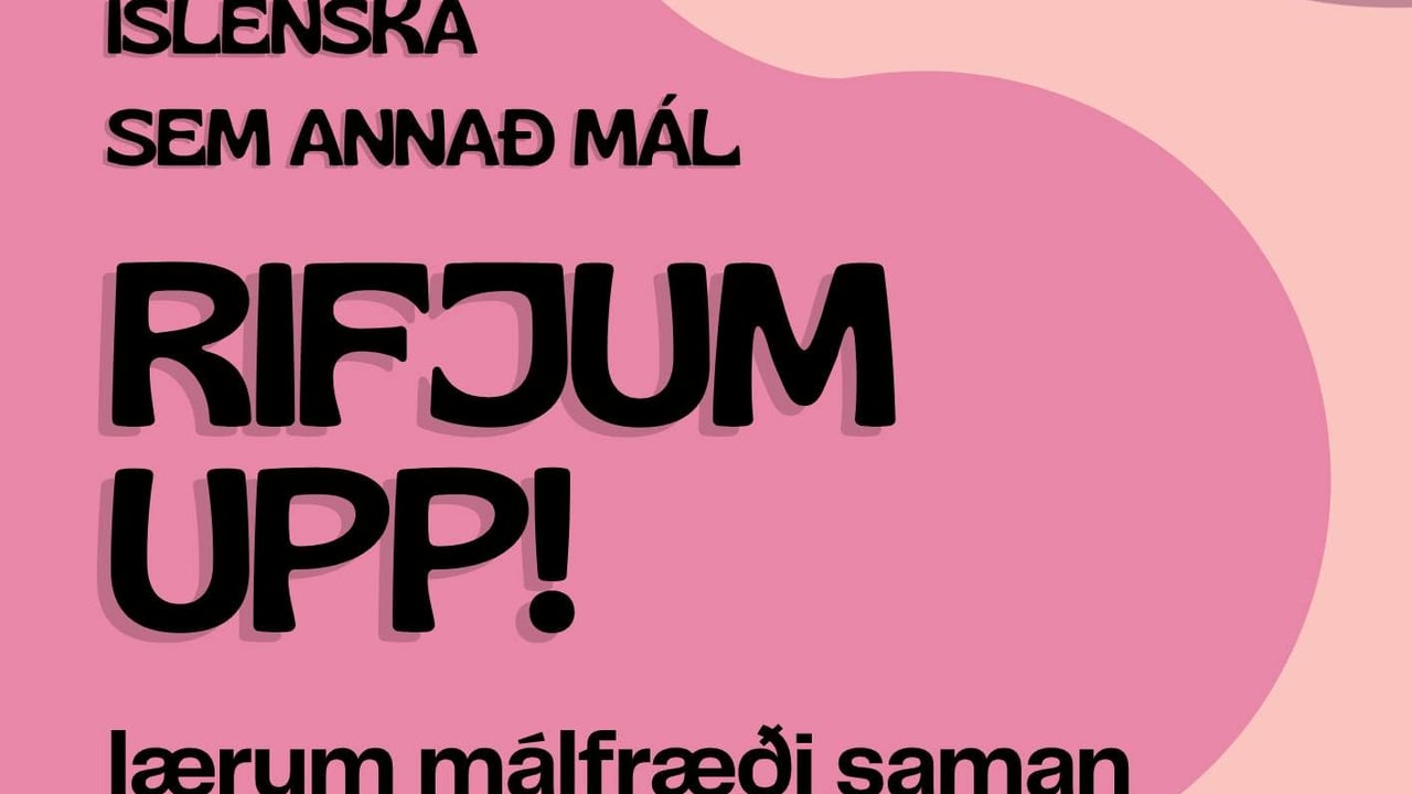 Rifjum upp! Málfræði vinnustofur með Huldumál