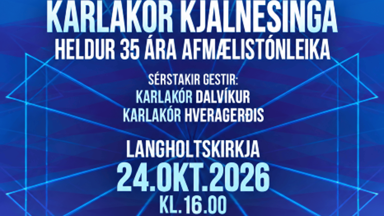 35 ára afmælistónleikar Karlakórs Kjalnesinga