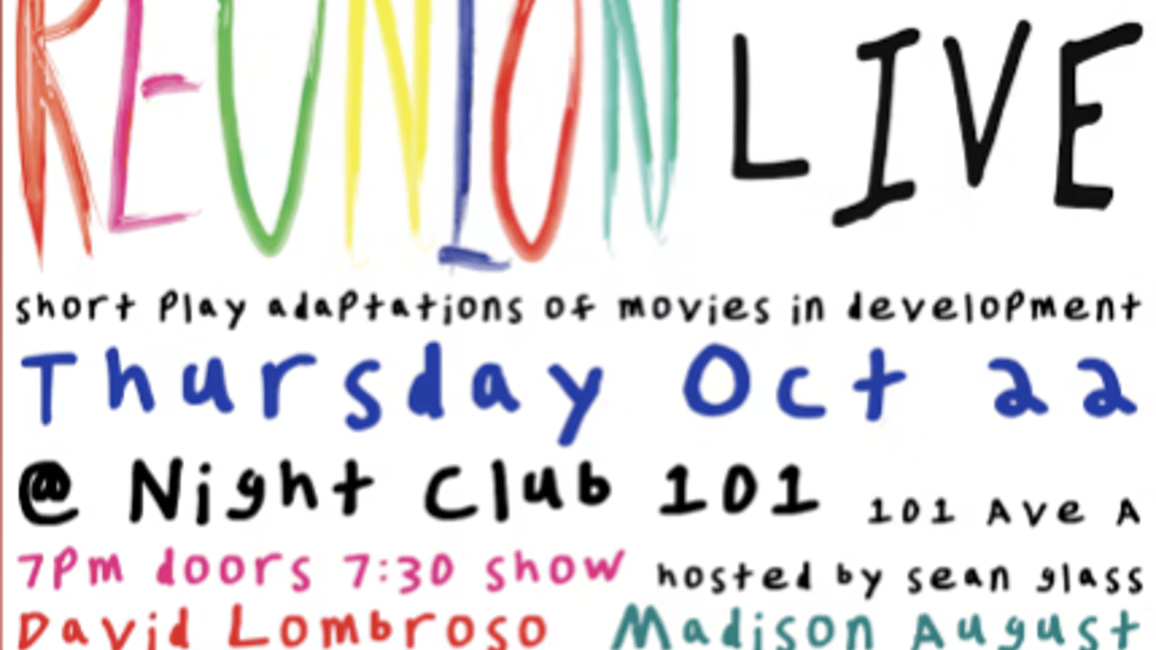 Reunion Live Short Play Night