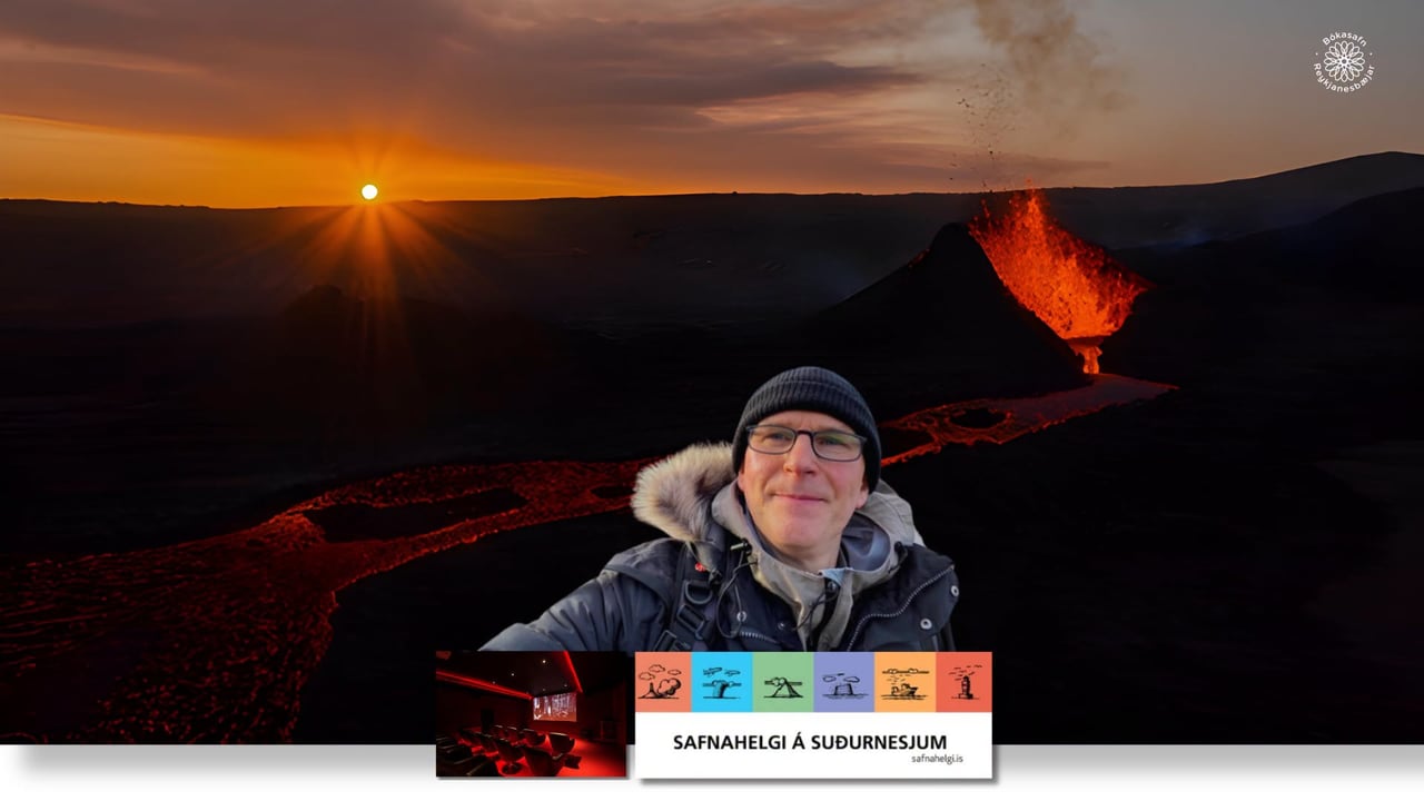 Eldur á Reykjanesskaga