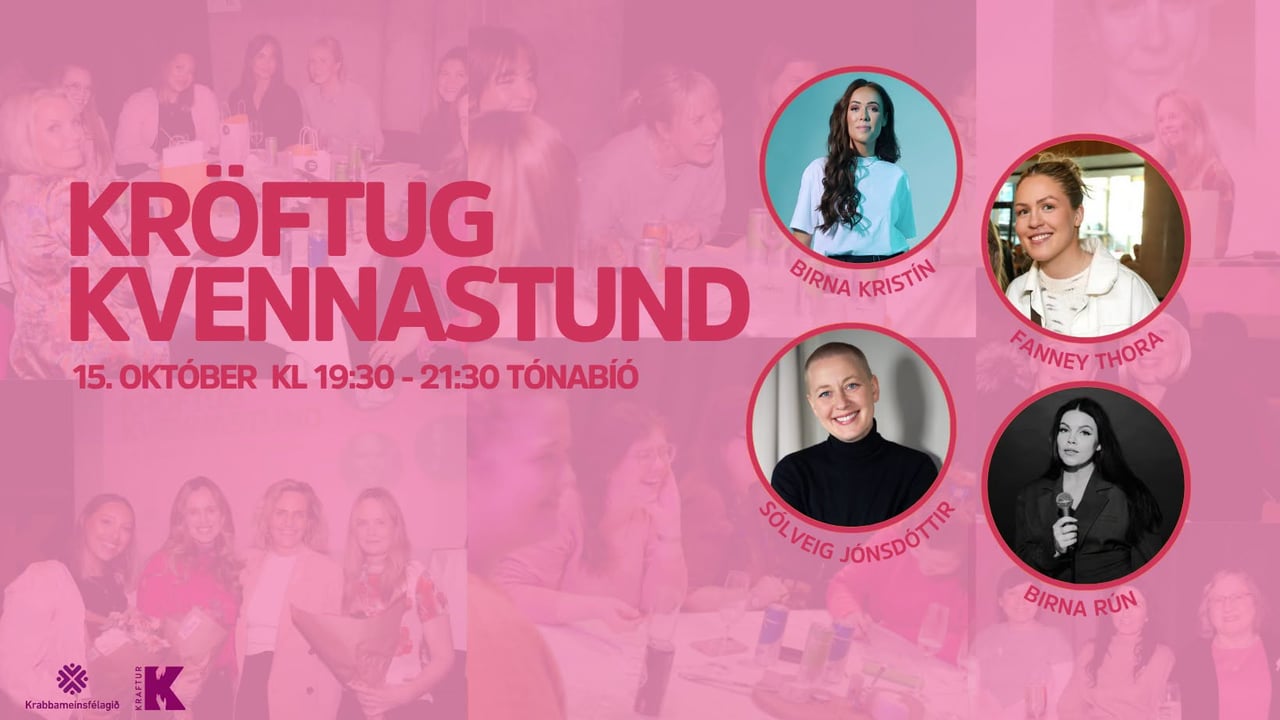 Kröftug kvennastund í Tónabíó