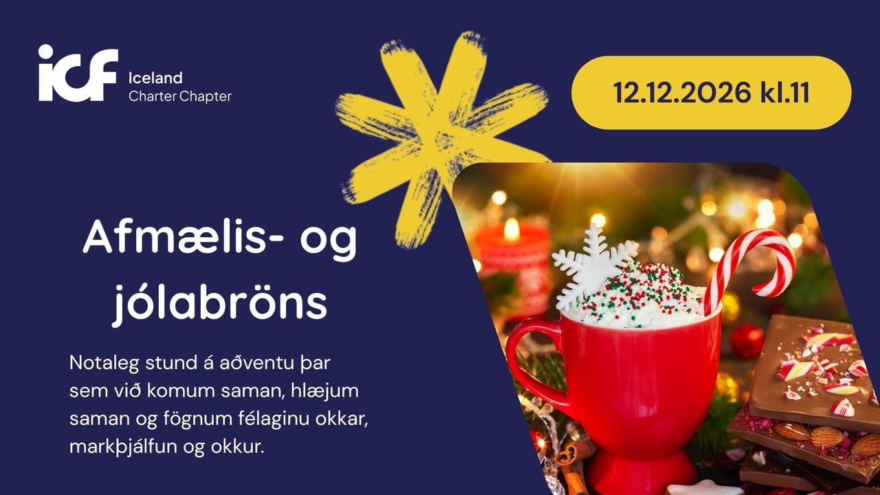 Afmælis- og jólabröns Íslandsdeildar ICF