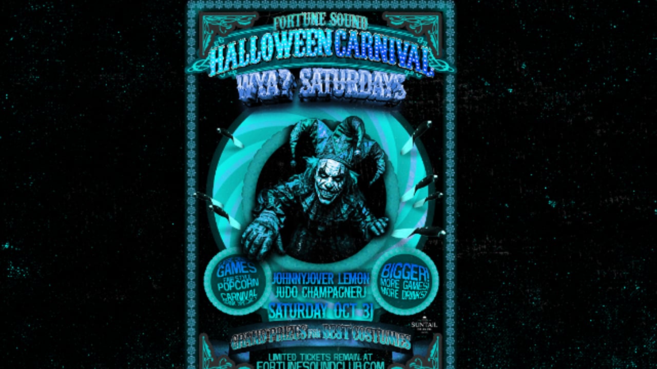Fortune Sound Halloween Carnival at Wya? Saturdays