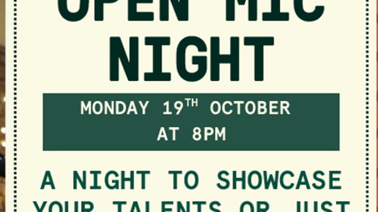 The Old Bar Open Mic Night