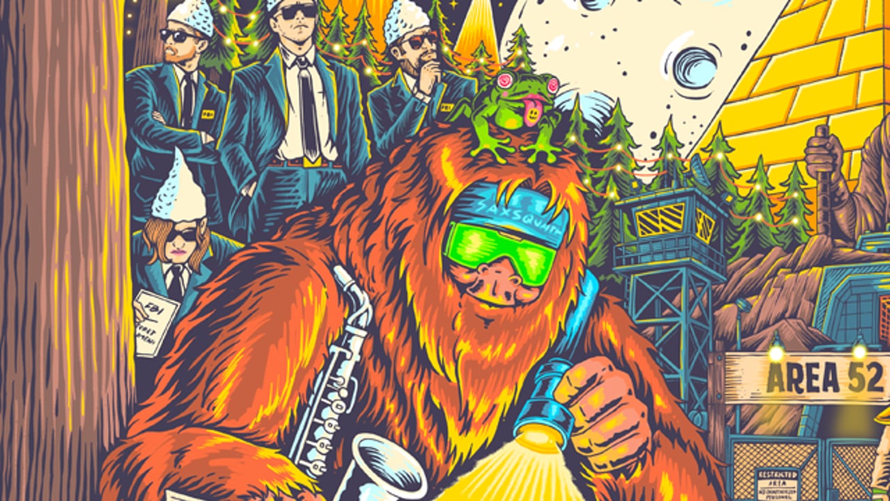 Saxsquatch - The Conspiracy Theory Tour