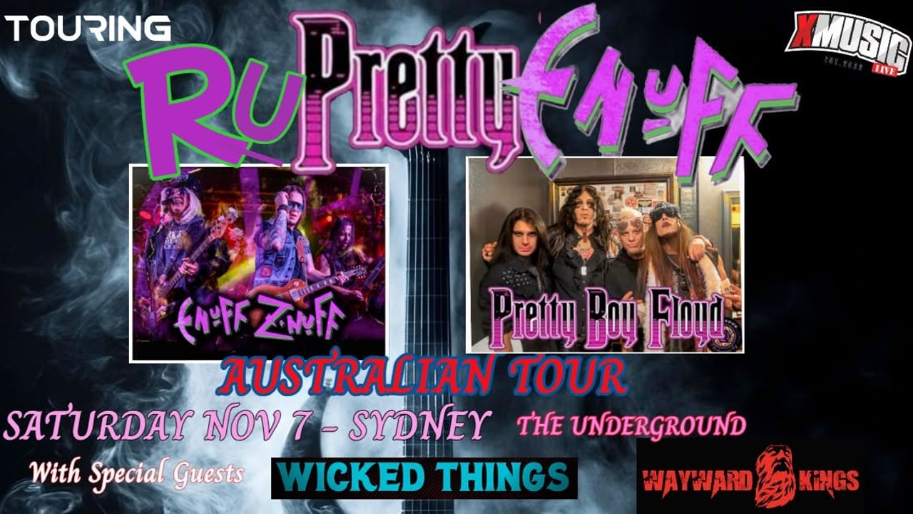 WAYWARD KINGS Supporting Enuff Z'Nuff and Pretty Boyd Floyd
