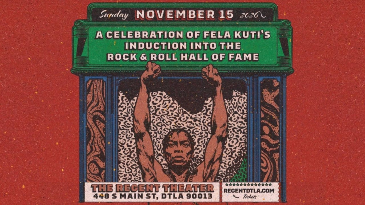 A Celebration of Fela Kuti Induction to the RnR Hall of Fame (18+)