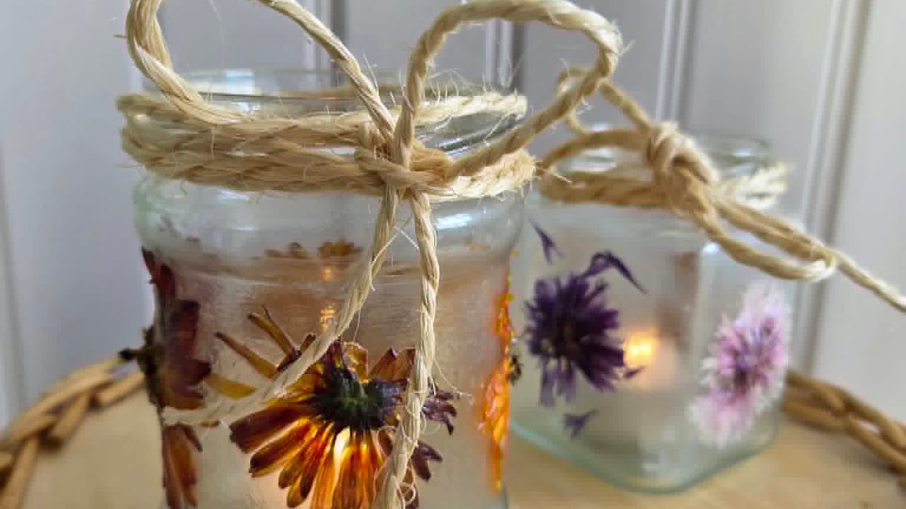 Candle Lantern Workshop during Autumn Break