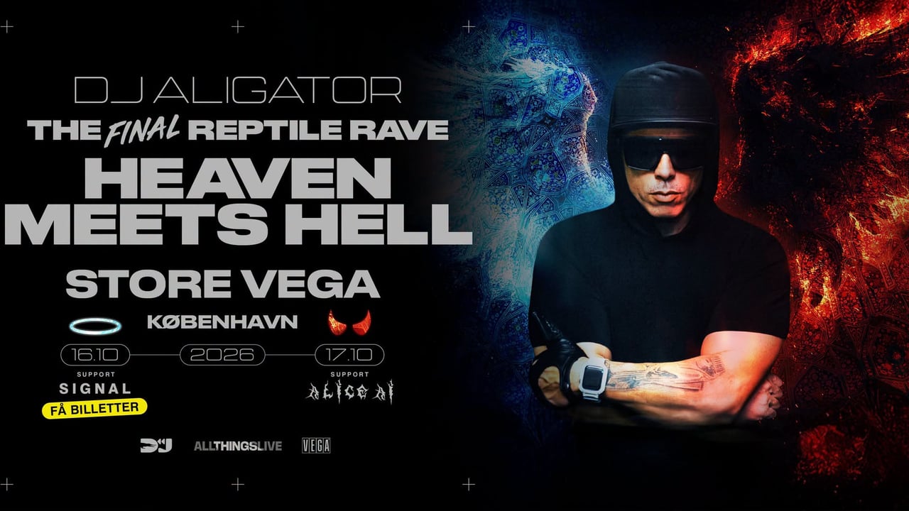 DJ Aligator: The Final Reptile Rave [Support: Alice Ai] - HELL