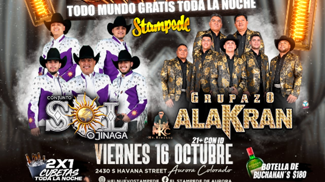 VIERNES Y GRATIS TODA LA NOCHE