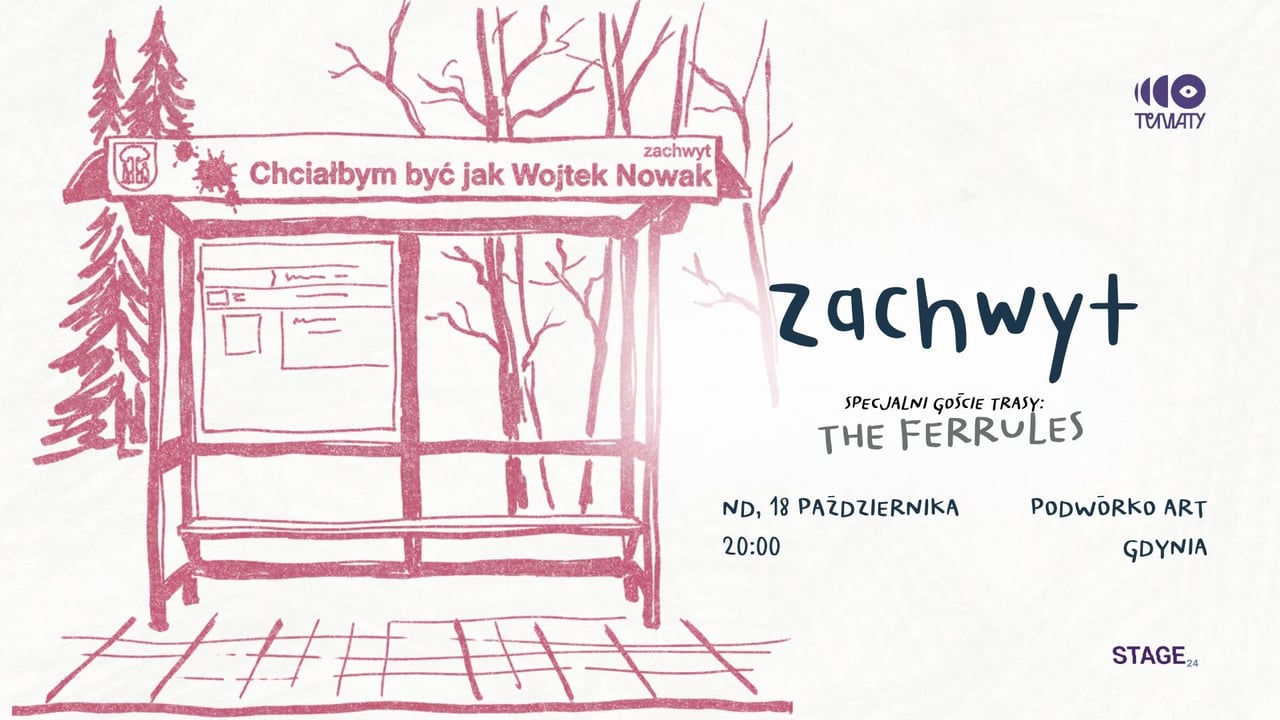 Zachwyt + The Ferrules // 18.10 // Gdynia // Podwórko Art