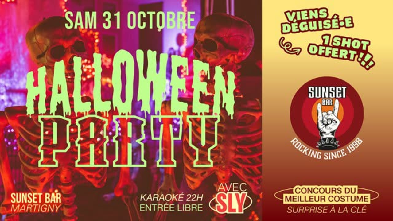 Halloween @Sunset Bar