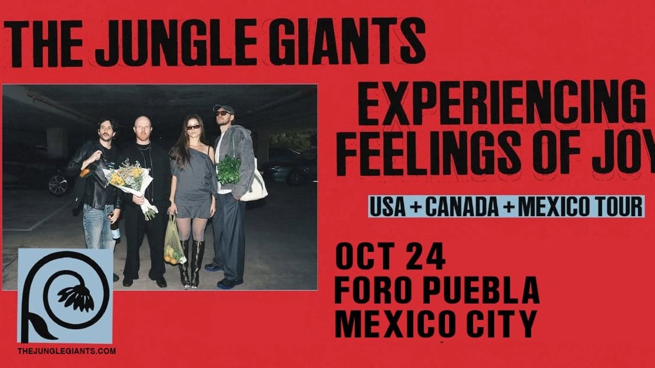 The Jungle Giants - Experiencing Feelings Of Joy Tour - Mexico City