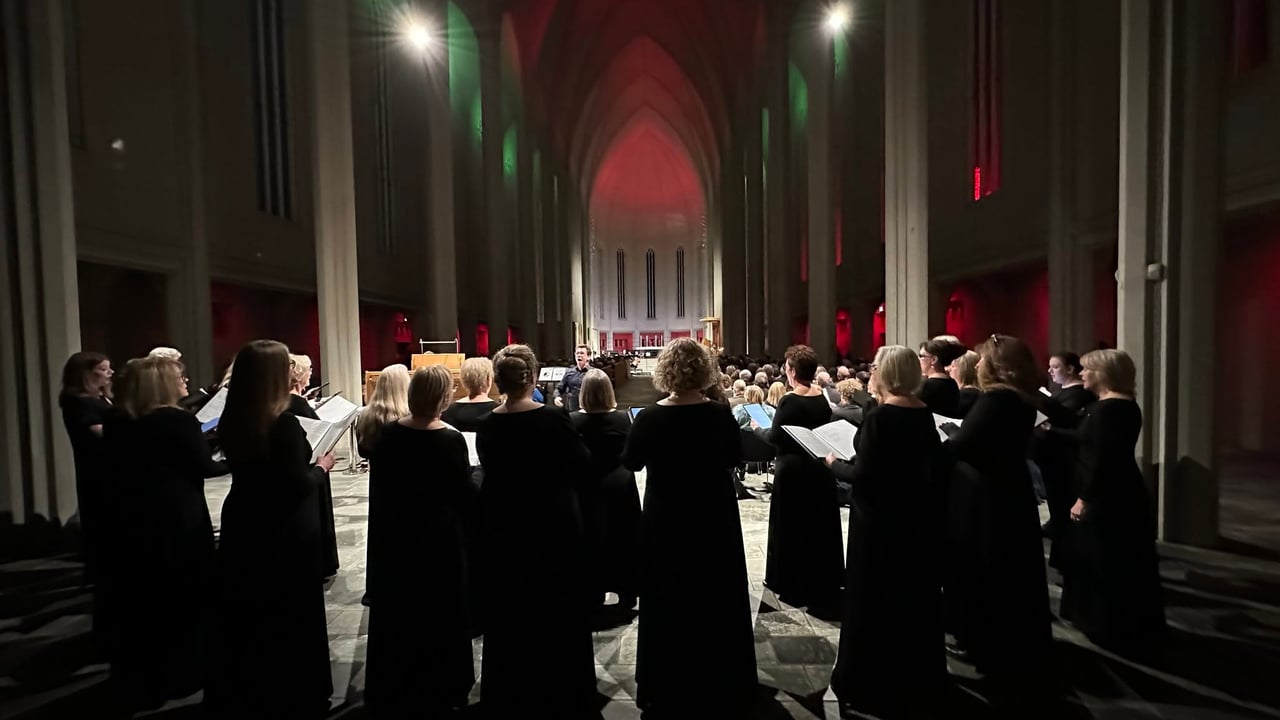 Kyrrðarstund við kertaljós