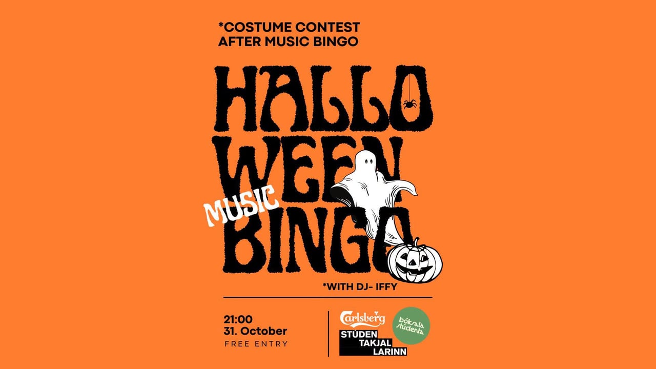 Halloween Music Bingo