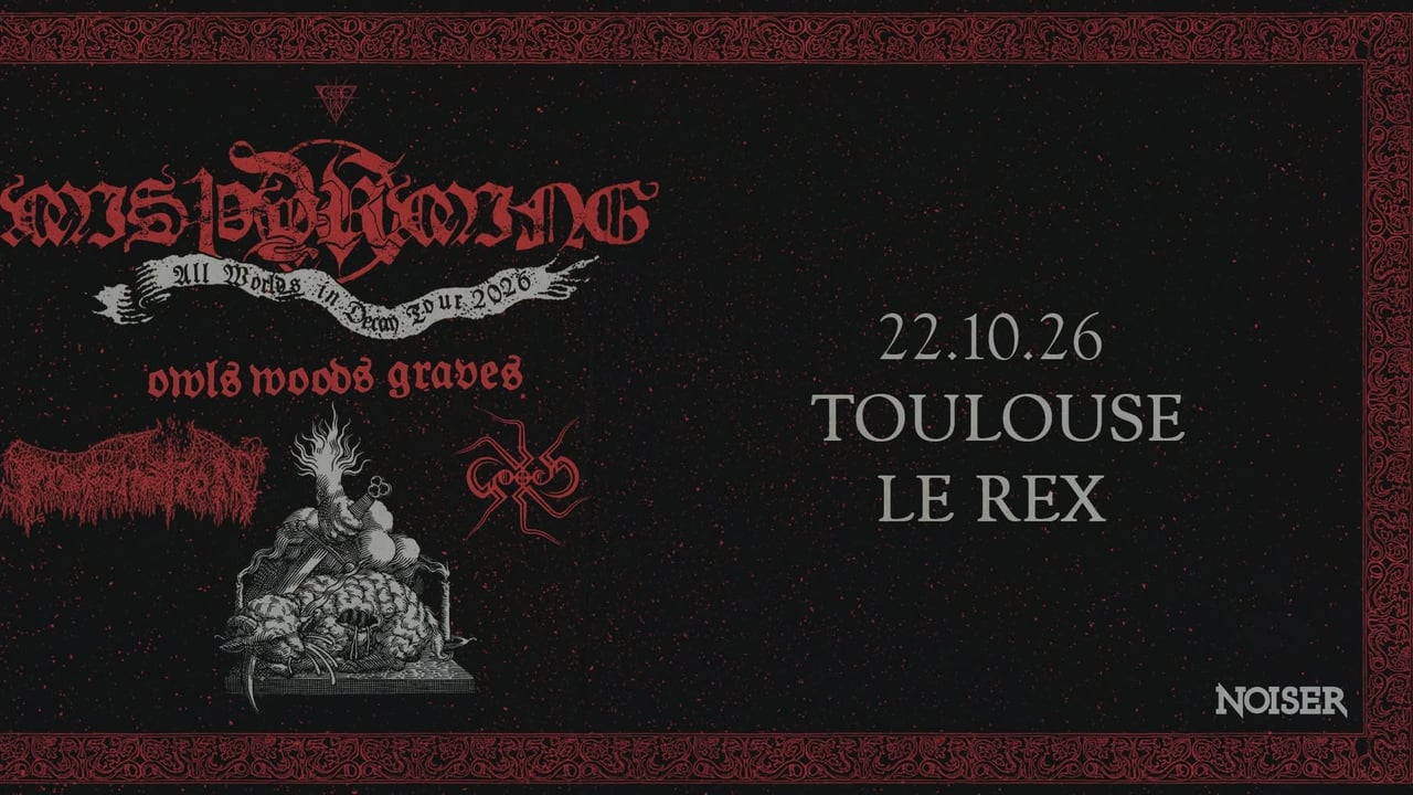 Misþyrming & Owls Woods Graves & Profanation & Gorrch | Le Rex de Toulouse  