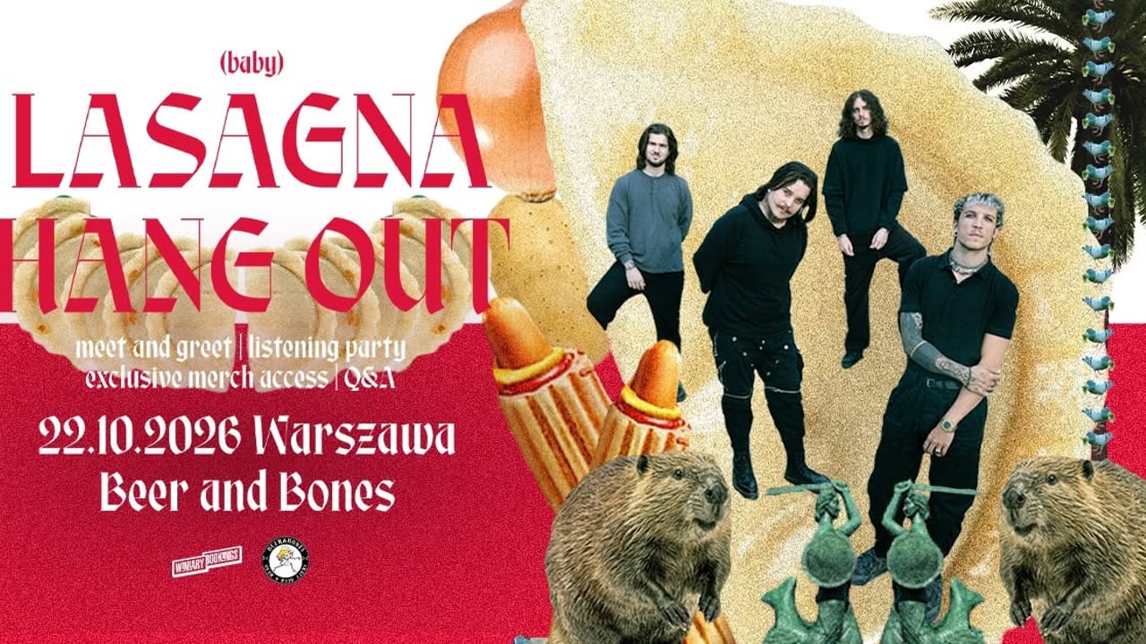SOLD OUT | EXCLUSIVE BABY LASAGNA ALBUM PRE-LISTENING / 22.10.27 / Beer&Bones, Warszawa
