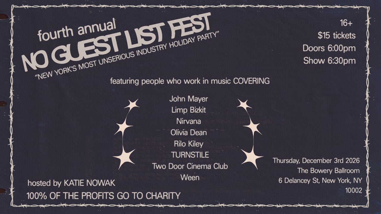 No Guest List Fest