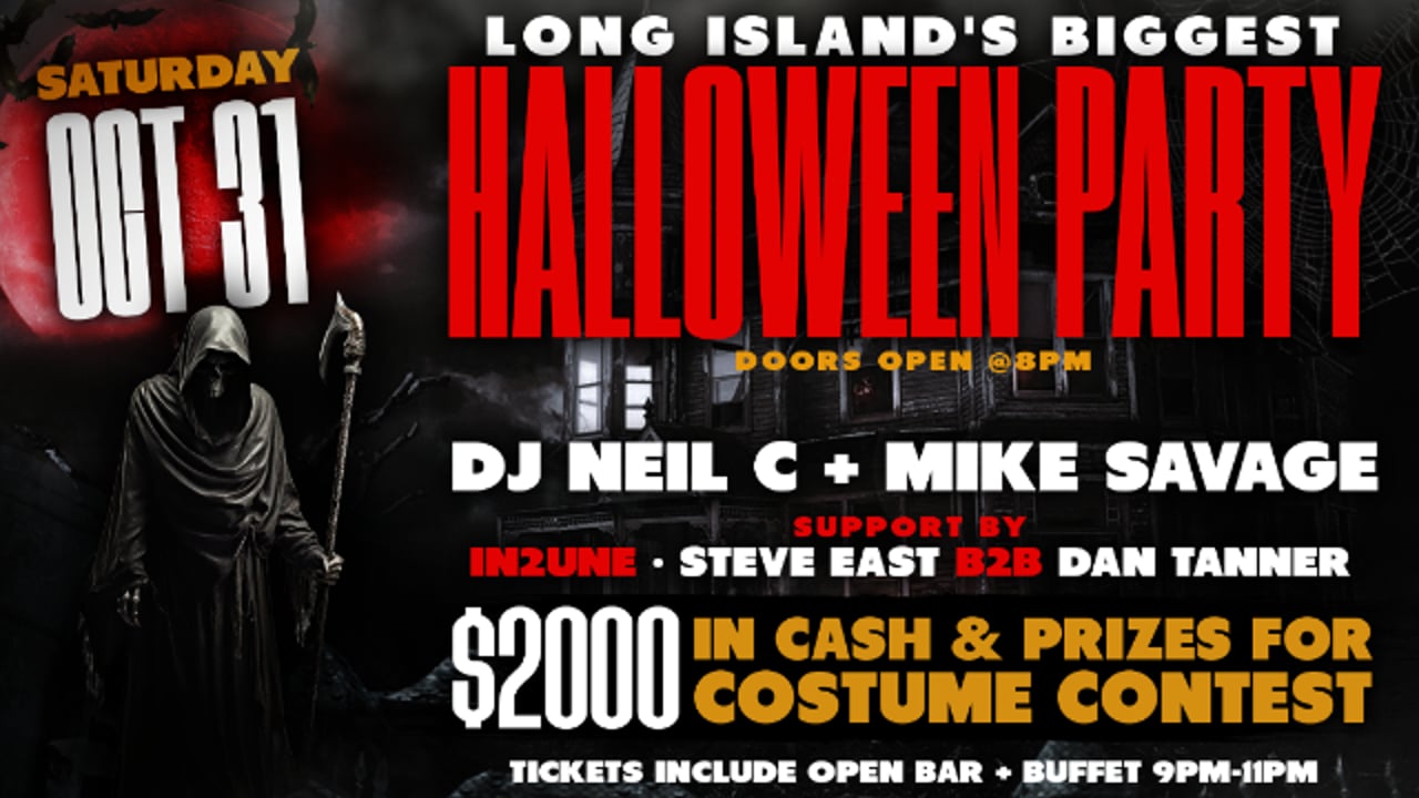 Halloween 2025 - LONG ISLAND'S BIGGEST HALLOWEEN PARTY