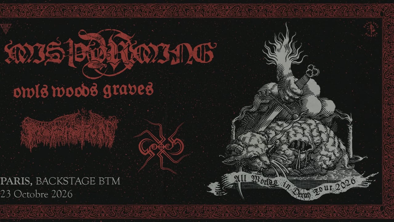 MISÞYRMING // OWLS WOODS GRAVES // PROFANATION // GORRCH @ Backstage By the Mill - Paris