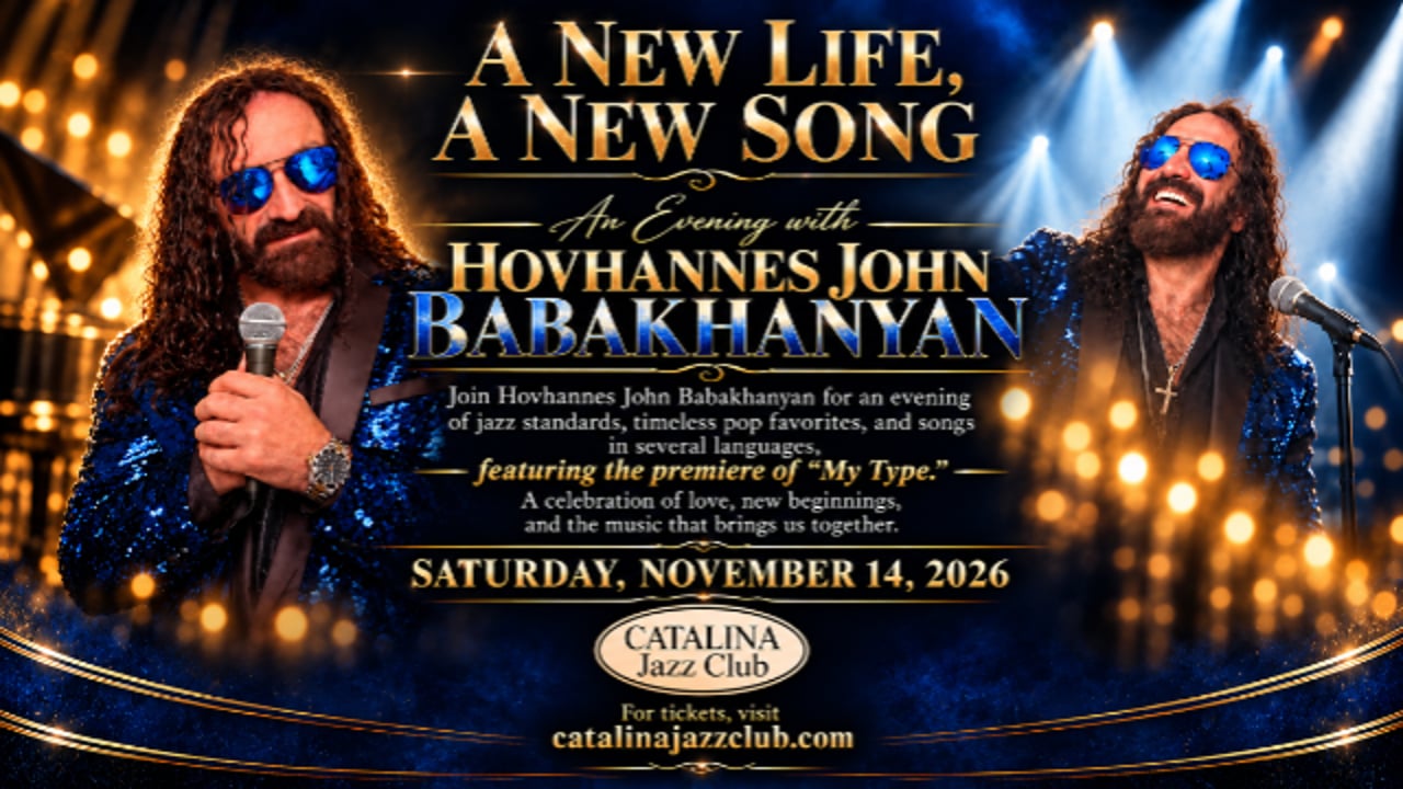 A NEW LIFE, A  NEW SONG An Evening with HOVHANNES JOHN BABAKHANYAN