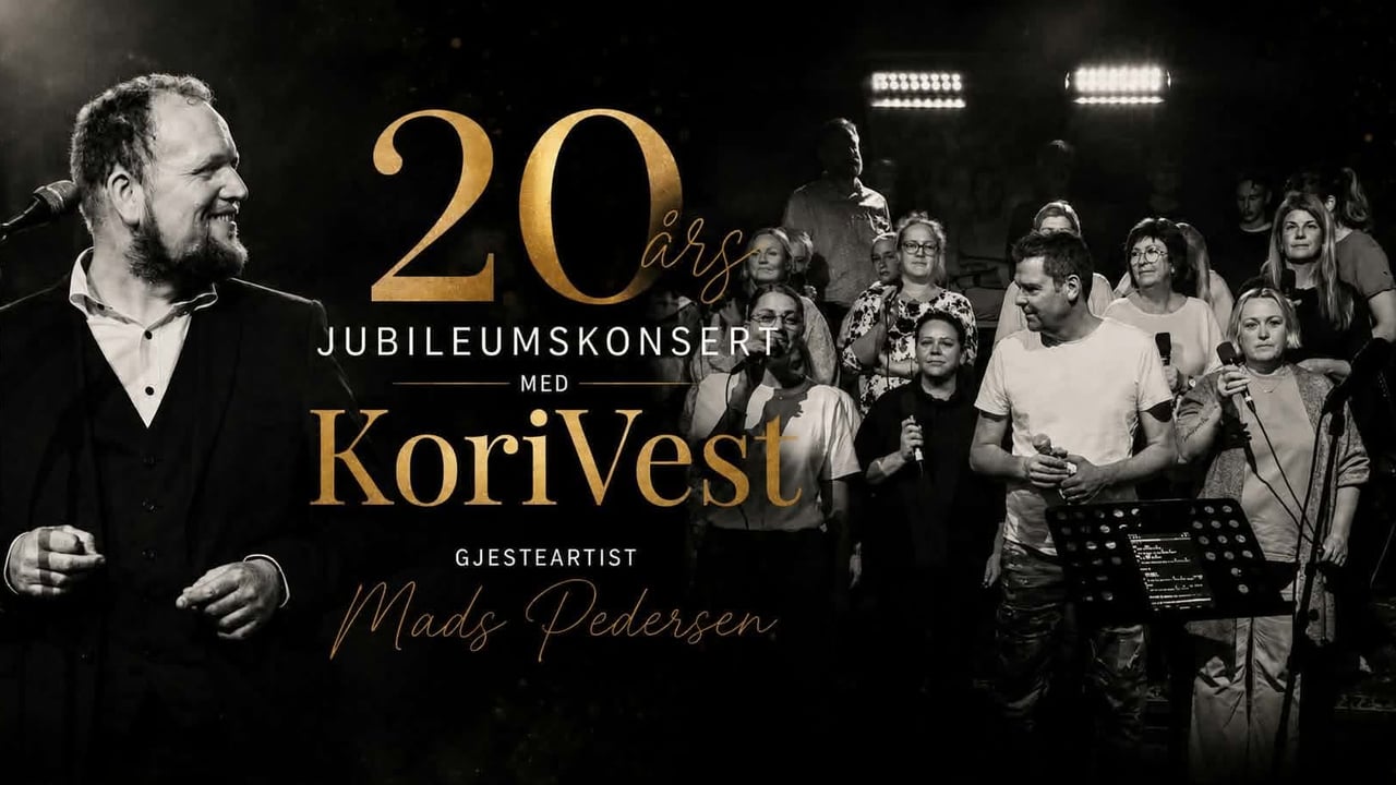 Jubileumskonsert Korivest 20 år. Gjestesolist Mads Pedersen.
