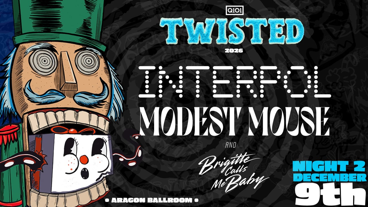 Q101 Twisted with Interpol & Modest Mouse