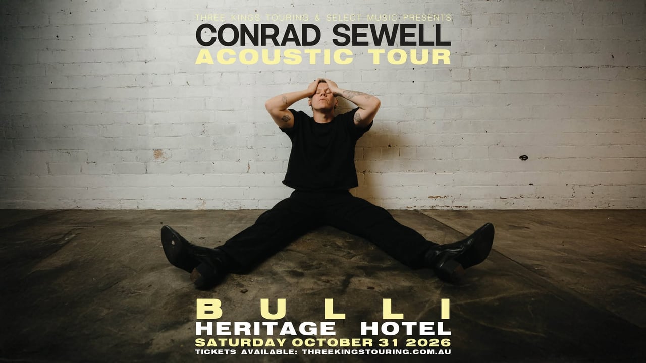 Conrad Sewell 'Acoustic Tour' - Newcastle, NSW (All Ages)