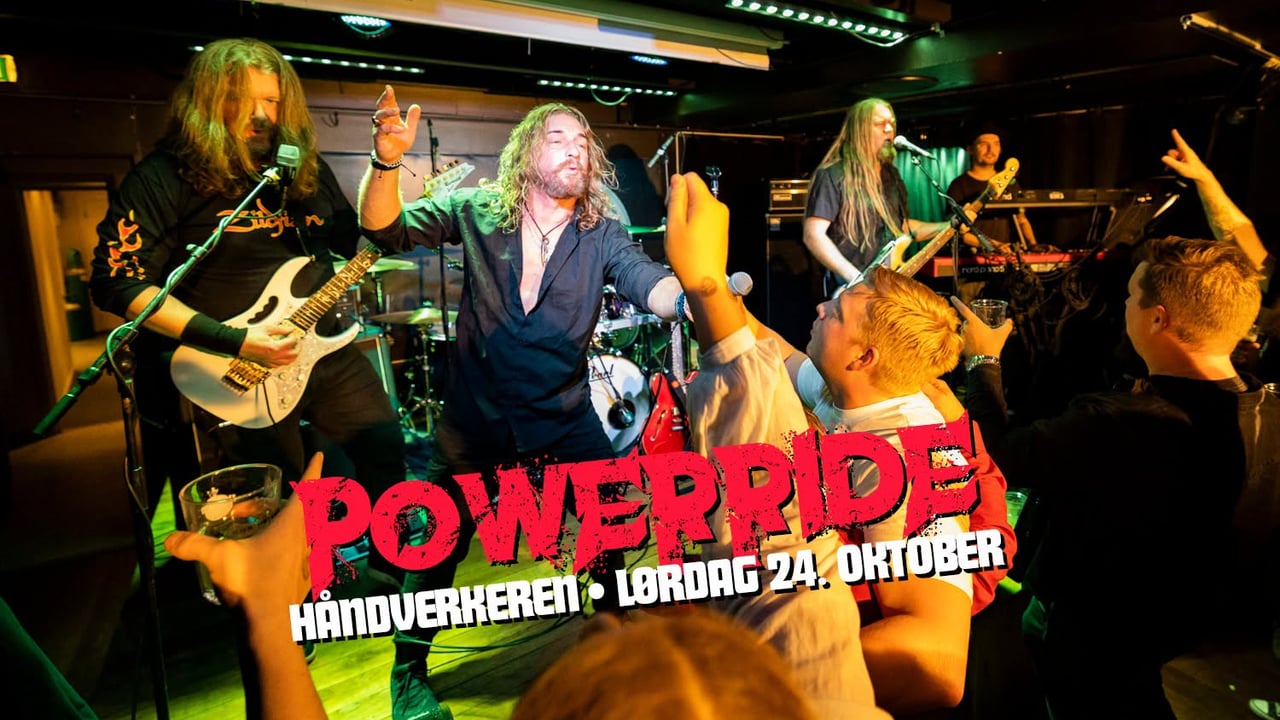 Konsert: 70/80-talls hardrock & metal med PowerRide