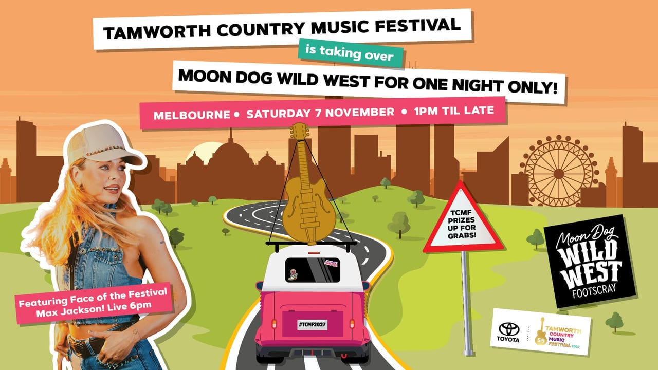 Tamworth Takes Over Melbourne Feat. Max Jackson