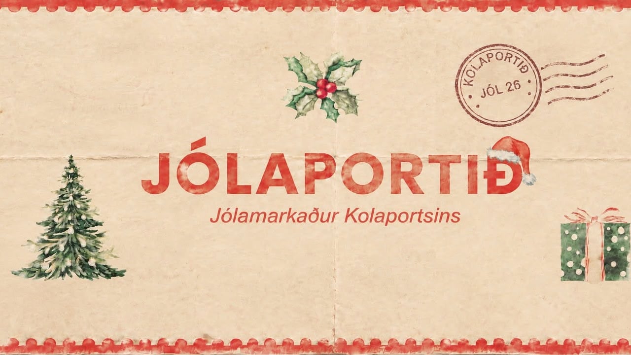🎅🏼 Jólaportið 2026 - Jólamarkaður Kolaportins