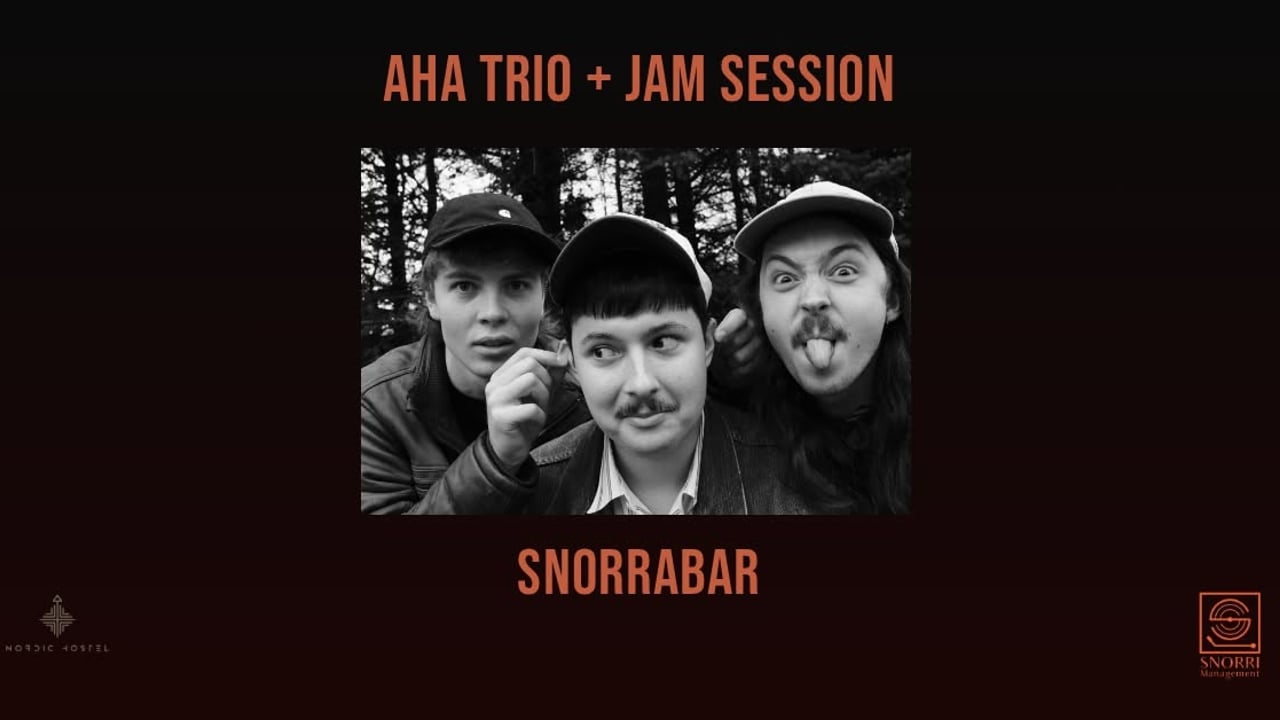 AHA Tríó á Snorrabar + Jam Session